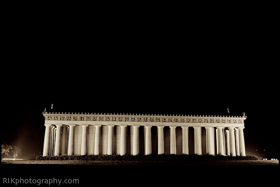 My first night shot of the Parthenon in years.  Brings back old memoires...