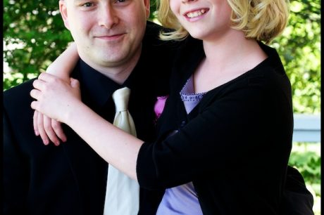 groom photo with daughter